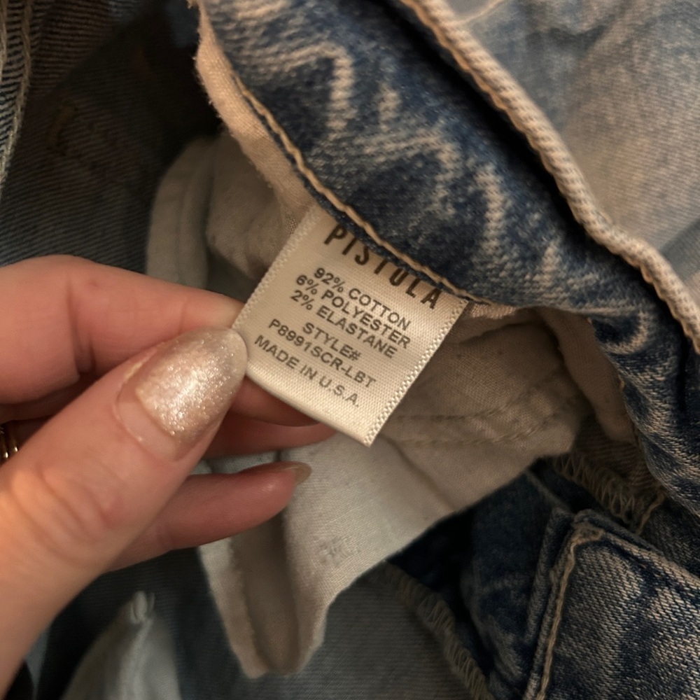 CHARLIE HIGH RISE CLASSIC STRAIGHT JEAN - RHYTHM VINTAGE • size 25 - Picture 12 of 14